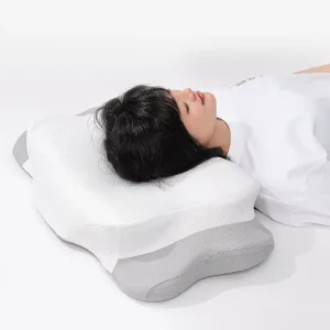 Custom Cover Butterfly Shaped Memory Foam Neck Support Pillow with Ergonomic Bed Cushions Comfortable Couple Body Pain Relief