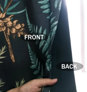 Custom Curtains Printed Fabric Floral Print Window Curtain for Living Room Bedroom House Curtains Curtain Fabric
