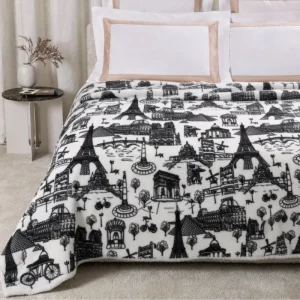 Custom Design 100% Polyester Print Flannel Blanket Super Soft Winter Throw
