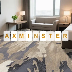 Custom Design Commercial Axminster Carpet Wall to Wall Heavy Duty 7*10 Density Woven Rug for Casino Corridor
