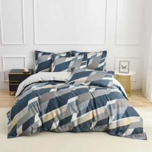 Custom Design Cotton Bed Sheet Bedding Set Digital Print Duvet Cover Set