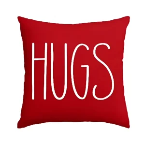 Custom Design Eco-Friendly Removable Washable Valentine’s Day Cotton Polyester Outdoor Throw Sofa Pillows Seat Cushions