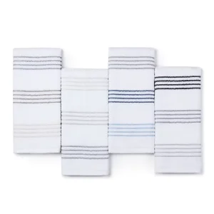 Custom Design High Quality 100% Cotton Eco Friendly OEKO TEX Certified Customizable Size Color Plain Dyed Kitchen Towel