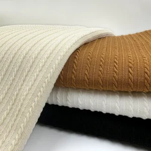 Custom Design Knitted 250gsm Breathable Striped 95% Polyester 5% Spandex Jacquard Fabrics for Clothes