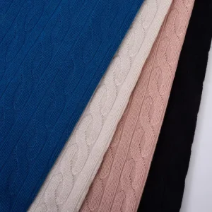 Custom Design Knitted 66% Polyester 28% Rayon 6% Spandex Jacquard Fabrics for Garment