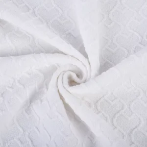 Custom Design Knitting 98% Polyester 2% Spandex Stretch Jacquard Fabrics for Garment