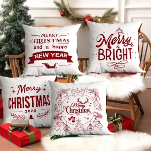 Custom Design Logo Modern Light Luxury Style Double-sided Throw Pillow Cover 600TC Eco-Friendly Removable Washable for Sofa