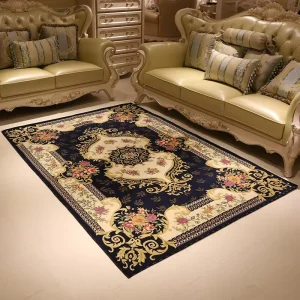 Custom Design Nylon Carpet Soft Washable Tufted Surface Printed Fluffy Rug for Mosque Prayer Home Study Living Room Hotel Runner