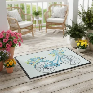 Custom Design Nylon Entrance Mat Washable Tufted Welcome Door Mat for Home Hotel Office Floor Rug