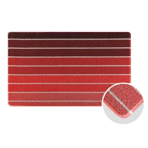 Custom Design PE Coil Textilene Loop Pile Mud Away Entrance Door Mat