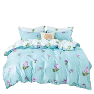 Custom Design Print Luxury Microfiber Duvet Bedding Set Comforter Set