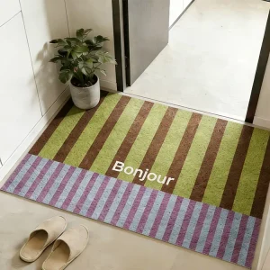 Custom Design Printable PVC Silk Coil Door Mat Rubber Doormats Home Indoor Outdoor Entrance Doormat Welcome Mat Rug