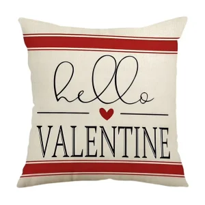 Custom Design Shape Living Room Home Bed Square Linen Couch Cushions Throw Sofa Pillows Decorative Case