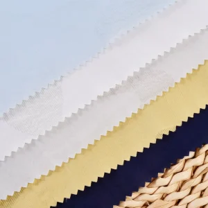 Custom Design Solid Color Woven 78gsm Lightweight Natural 100% Cotton Printed Salt Shrank Crinkle Fabric for Girls Boys Bags