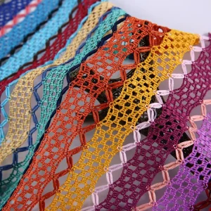 Custom Design Textiles Herringbone Polyester Tricot Warp Knitted Crocheted Christmas Fabric for Dresses