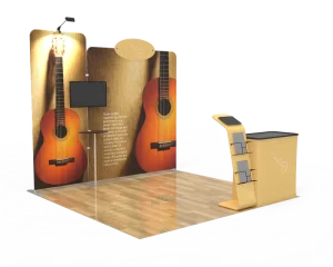 Custom Design logo Easy Set 10*10 Portable Trade Show Booth