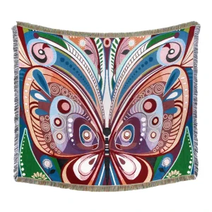 Custom Designed Cotton Blanket Modern Woven Festival RTS Tapestry Wide Use for Home Decoration Wearable Blankets