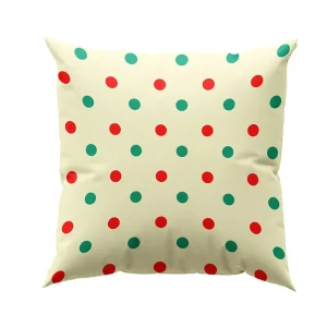 Custom Designer Printed Geometric Striped 600TC Sofa Christmas Dot Cotton Linen Decorative Throw Pillow Covers
