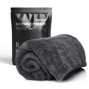 Custom Detailing Cleaning Cloth 1400 Gsm Non woven Large Car Drying Towel Microfiber Auto Wash Twisted Loop Microfibra Car Towel