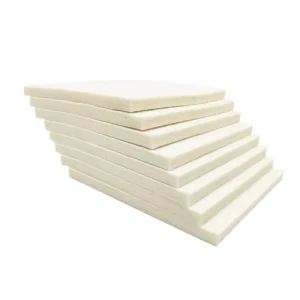Custom Die-Cut Industrial Wool Felt Parts ODM OEM Complex Shapes with Adhesive Backing for Electronic Device Cushioning