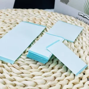 Custom Die Cut Normal Temperature Double Sided Tissue Tape Sheets for Auto & Manual Application
