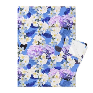 Custom Digital Print Cartoon Tea Towels Cotton Kitchen Towels with Logo No MOQ for Repeat Orders