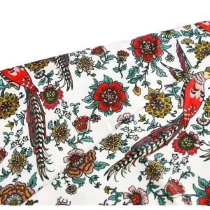 Custom Digital Printed 100% Cotton Twill Woven Fabric Oeko Tex Certified 120GSM Medium Weight for Clothes