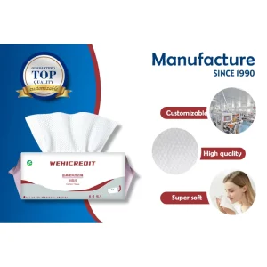 Custom Disposable Baby Natural 100 Cotton Facial Tissue Small Face Soft Cotton Pocket Tissue Towel Cotton Tissue