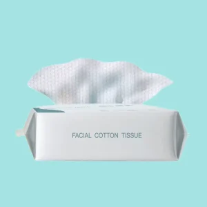 Custom Disposable Biodegradable 20×20 CM Small Cotton Tissues Non Woven Face Towel for Skin Care