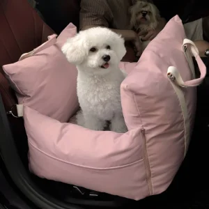 Custom Dog Car Seat Bed Home Use AB Sides Cushion Waterproof Back Seat Portable OEM ODM Low MOQ Removable Washable Cover