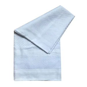 Custom Double Sided Fabric Printing Silk Scarf Voile Fabric Printing Rayon Arabic White Fabric in Pakistan Hemmed Made in China