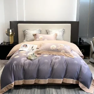 Custom Duvet Cover Comforter Sets King Size Luxury Bedding Bedsheets Sets Cotton Bedding Set