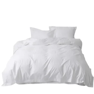 Custom Duvet Set Textiles 100% Cotton Satin Bedding Duvet Bed Sheet Set With Quilt Cover Pillow Cases