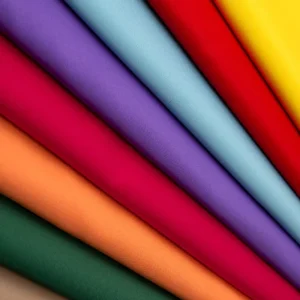 Custom Dyed Printed Eco Friendly 100% Polyester Pongee Fabric Medium Weight Breathable Interlining Lining Wedding Garment