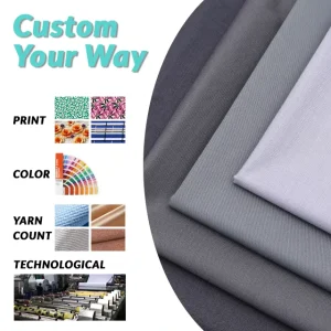 Custom Dyed TR Suiting Fabric Customizable Color for Bulk Professional Suit Fabric