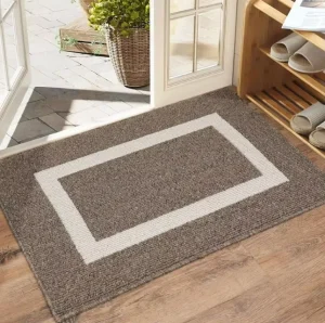 Custom Easy to Clean Doormat for Home Polypropylene Indoor Floor Mats Anti Slip Welcome Entrance Front Door Mat Carpet