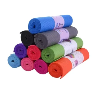 Custom Eco Friendly Gymnastic Sport Lose Weight Fitness Exercise Non Slip 3mm PVC Yoga Mat