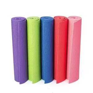 Custom Eco Friendly Gymnastic Sport Lose Weight Fitness Exercise Non Slip 6mm PVC Yoga Mat