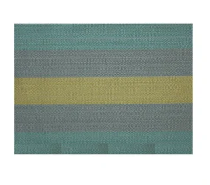 Custom Eco-Friendly Heat Resistant Anti Slip Plastic Woven Placemats Home Dining Table Mat Set