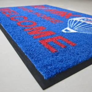 Custom Election Promotional Items 3D Logo Door for Child Floor Carpet Anti Slip Rubber 3D Anti Static Patio Pp Mats