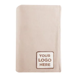 Custom Embroidered Gift Blanket Personalized Luxury Fleece Throw Eco Friendly Anti Pilling Cozy Bed Couch OEM GRS