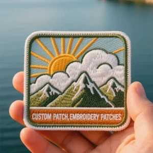 Custom Embroidered Patch 3D Puff Logo Badges Iron On Clothing Patches Lace Heat Press Sew On Iron On Clothing Patches OEM