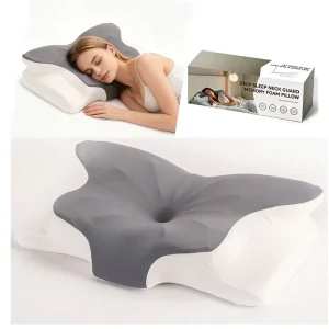 Custom Ergonomic Cervical Pillow for Sleeping Orthopedic Support Pillows Odorless Contour Neck Pain Memory Foam Pillow