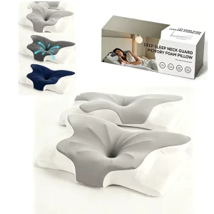 Custom Ergonomic Memory Foam Cervical Pillow for Comfortable Sleep