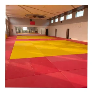 Custom Exercise IJF Approved Martial Arts Jiu Jitsu Puzzle Gym Flexi Roll Tatami Judo Mat Roll Mat for Judo Wrestling Floor Mats