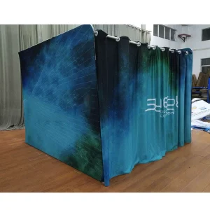 Custom Fabric Printing for 360 Photo Booth Tension Fabric LED Wall Backdrop Enclosure