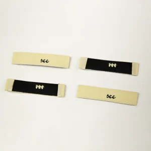Custom Fabric Woven Labels Computerized Woven Label Machine Made for Garments