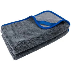 Custom Factory 470 600gsm Super Woven Microfiber Eco Friendly Quick Dry Large Twisted Car Towel