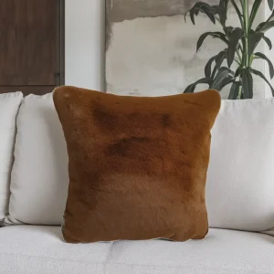 Custom Factory Made Low MOQ Luxury Soft Throw Pillow Indoor Sofa Decorative Wool Cushion