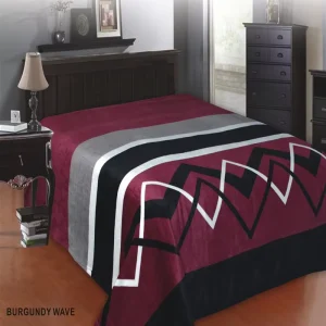 Custom Flannel Fabric Wool Throw Blanket Fleece King Size Bed Travel Blankets
